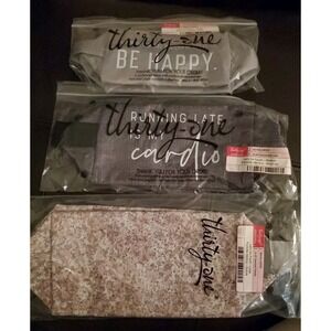 Thirty-One Let's Go Pouch Set Of Three: ‎ Small, Medium, Large